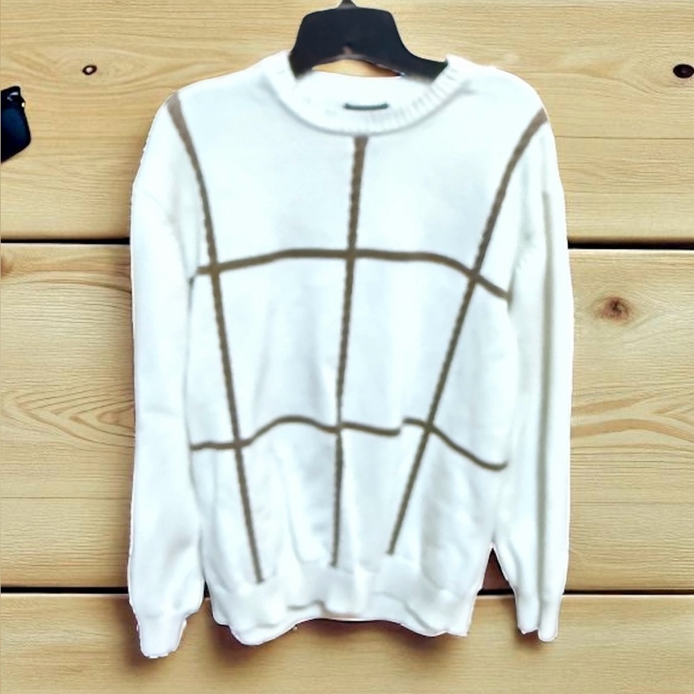 Dockers Cream Knit Sweater XXL